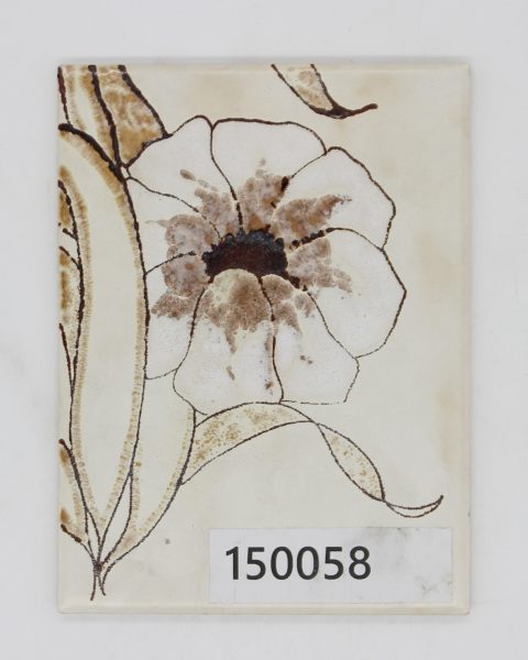Steuler 14,9×19,9cm creme muster blume<!---150058--->