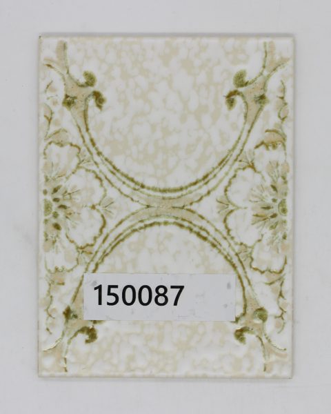 AWS Wessel 14,8×19,8cm beige muster ranken weiße wolken<!---150087--->