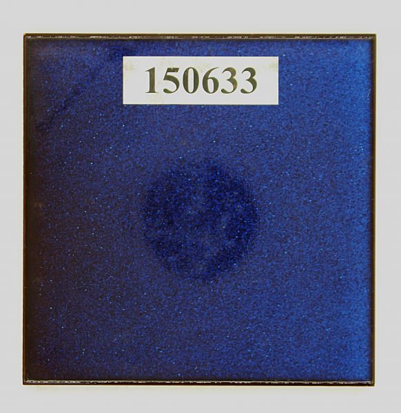 Agrob Ismaning 20x20cm Cumulus Blau 1400 Farbe 4DD glänzend schwarzer rand<!---150633--->