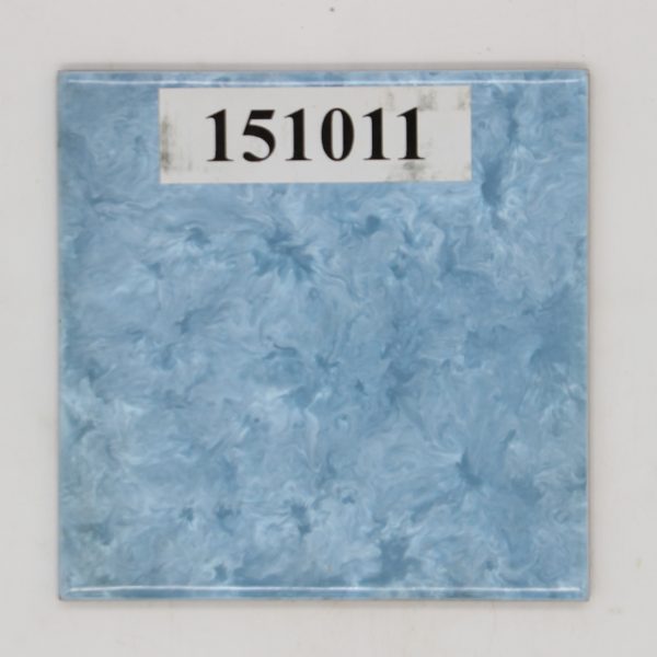 Ragno Italy 15x15cm hell blau geflammt<!---151011--->