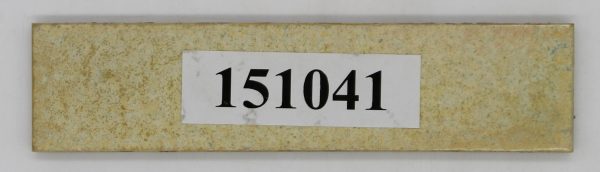 V&B Mettlach Riemchen 4,8x20cm gelb braun strukturiert<!---151041--->