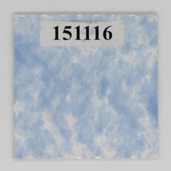 V&B 15x15cm Farbe 144 Nuance 5 hell blau geflammt<!---151116--->