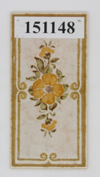 V&B 10x20cn 9,8×19,8cm Art.1331 Farbe A Dekor hell braun rand<!---151148--->