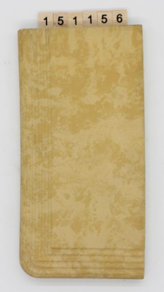 V&B Treppenauftritt Ecke 15x30cm Art.2575 Farbe 864 gelb geflammt<!---151156--->