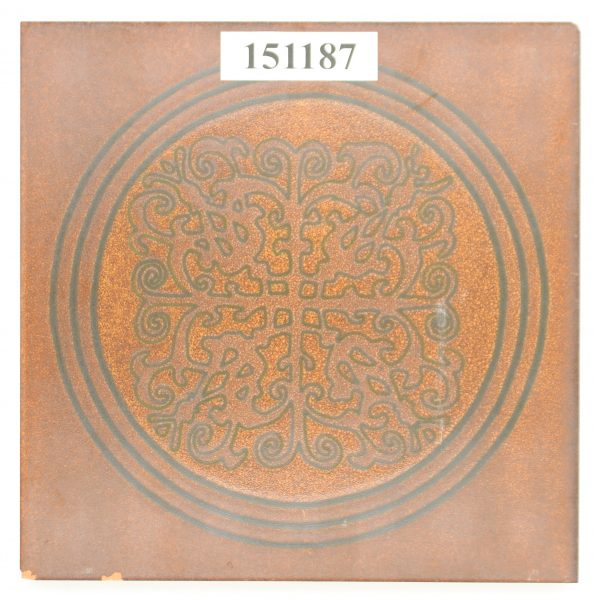 Azulvalls SA. Castellon Spain 31,5×31,5cm 2cm dick braun dekor<!---151187--->