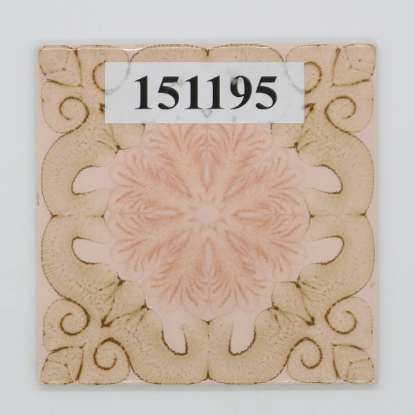 AWS Servais 15x15cm Art.8957 Dekor rosa braun<!---151195--->