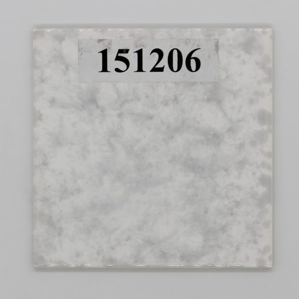 Boizenburg 15x15cm weiß grau geflammt glänzend<!---151206--->