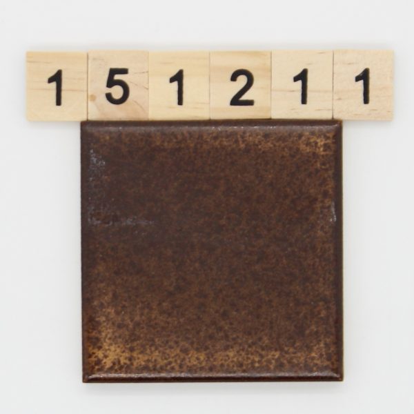 V&B 7,6×7,6cm braun cognac Steinzeug<!---151211--->