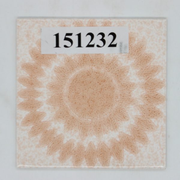 Modena Pastorelli Savignano Italy 15x15cm Dekro weiß rosa<!---151232--->