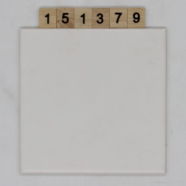 Rako 15x15cm WAA19104  R801 Bila Matna<!---151379--->