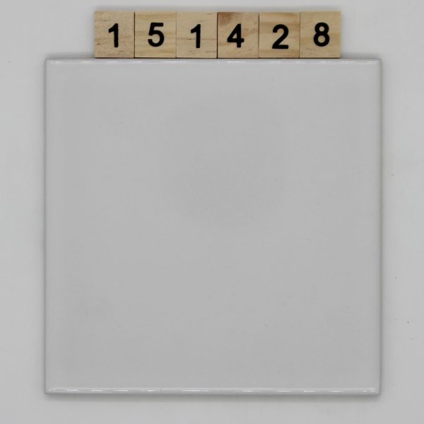 V&B 15x15cm 14,7×14,7cm Art.3103 Farbe R331 Nuance 35-6 weiß glänzend<!---151428--->