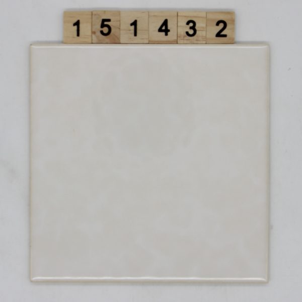 AWS 15x15cm Art.113063 Brand OH1 Nuance 295 weiß gehämmert<!---151432--->