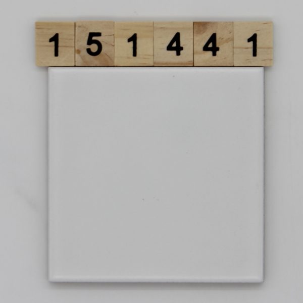 Prima 9,8×9,8cm Marmor Grigio weiß Naunce SNL<!---151441--->