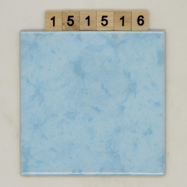 Fabresa 15x15cm Farbe 200 Azul blau geflammt<!---151516--->