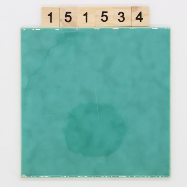 Servais Majolika grün 15x15cm <!---151534--->