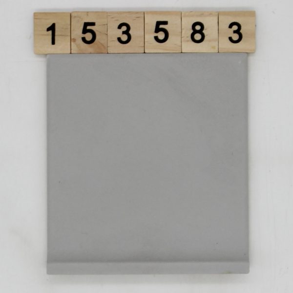 Plural:zwei 600764-411H Kehlsockel grau J47 9,7×10,1cm 10x10cm<!---153583--->