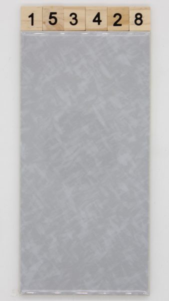 Servais Farbe 801A grau marmoriert 10,8×21,8 11x22cm<!---153428--->