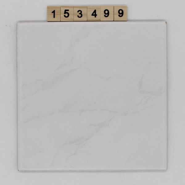 Sassolnova Farbe 61 Nuance 5R weiß marmoriert 20x20cm<!---153499--->