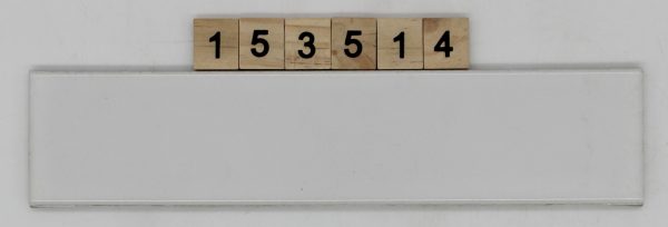 Agrob Artikel 8201 Farbe 701 weiß matt 5,3×23,9cm<!---153514--->