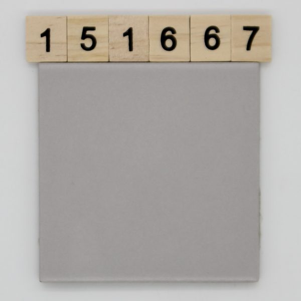 McTile Artikel 1010280 Farbe Caldero grau matt 9,7×9,7cm 10x10cm<!---151667--->