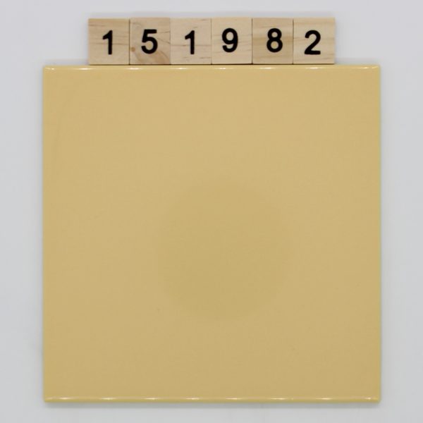 V&B Villeroy und Boch Artikel 1106 Farbe B404 Nuance 45C creme 14,7×14,7cm 15x15cm<!---151982--->