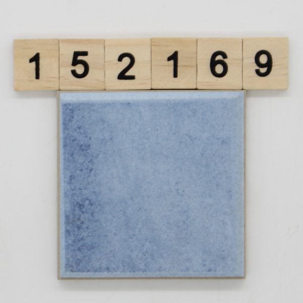 V&B Villeroy und Boch Artikel 3768 Farbe FE64 Nuance 45C blau 7,3×7,3cm<!---152169--->