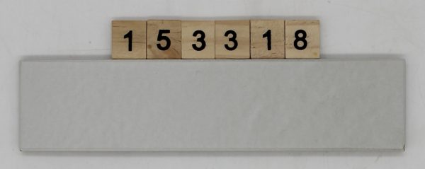 V&B Villeroy und Boch Artikel 3388 Farbe 305 Nuance 45A grau 4,7×19,7cm 5x20cm<!---153318--->