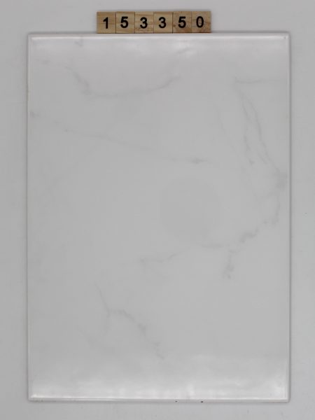 V&B Villeroy und Boch Artikel 1150 Farbe BK21 Nuance 45B weiß marmoriert 24,8×34,8cm 25x35cm<!---153350--->