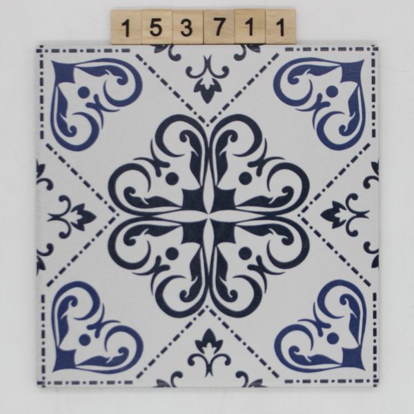 Boxer Artikel 1409CMR06 Farbe Clementina Retro blue Nuance D50 blau 19,8×19,8cm 20x20cm<!---153711--->