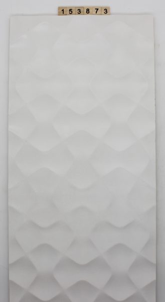 GCR Artikel 0050406 Farbe 101 weiß gewellt 29,8×89,8cm 30x90cm<!---153873--->