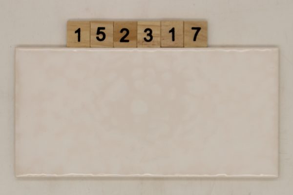 Boizenburg Farbe 75-0 Nuance 4 weiß marmoriert glänzend 9,9×20,1cm 10x20cm<!---152317--->