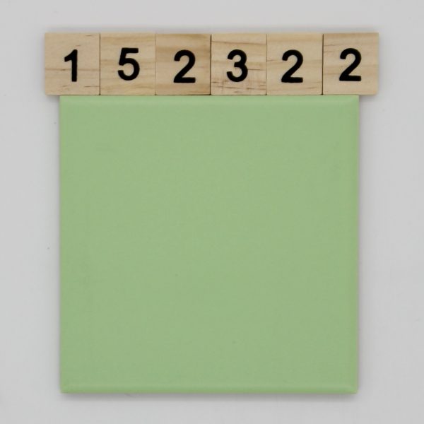 V&B Villeroy und Boch Artikel 3201-5 Farbe PN25 Nuance 45XX hellgrün 9,6×9,6cm 10x10cm<!---152322--->