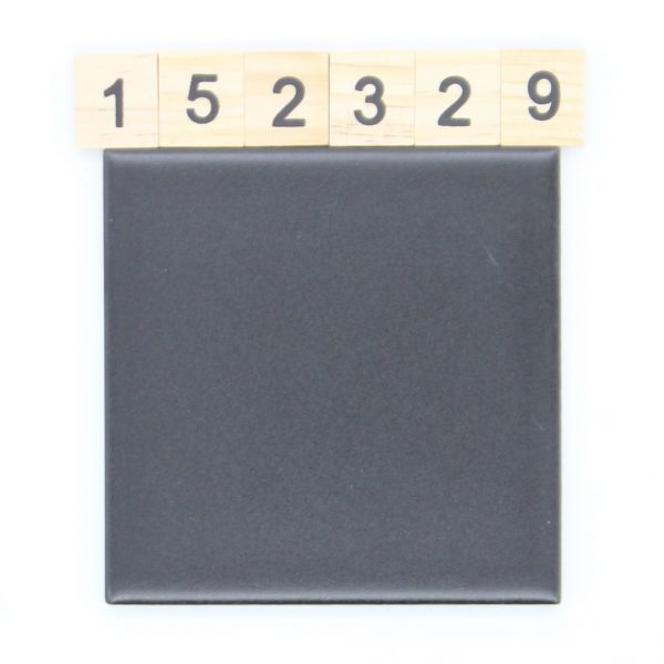 Kermos Artikel 311816 Farbe FP11 plano schwarz 9,7×9,7cm 10x10cm<!---152329--->