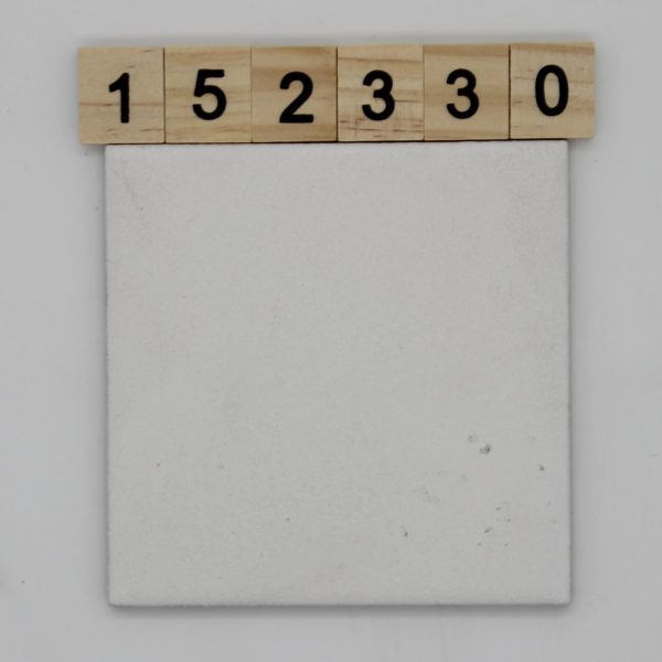 Kermos Artikel 311804 Farbe PN12 plano weiß 9,7×9,7cm 10x10cm<!---152330--->