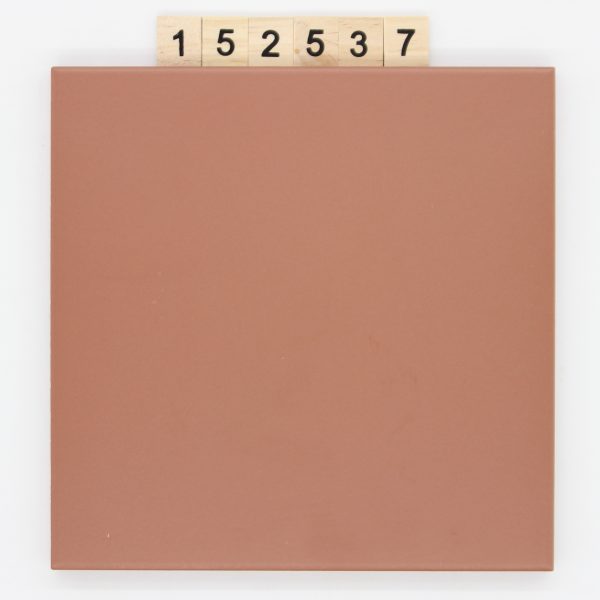 V&B Villeroy und Boch Artikel 2181 Farbe PC6M Nuance 41 rotbraun 19,8×19,8cm 20x20cm<!---152537--->