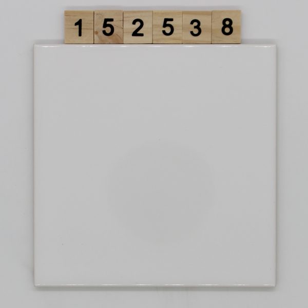 Boizenburg weiß 14,8×14,8cm 15x15cm<!---152538--->