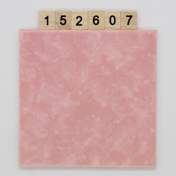 V&B Villeroy uns Boch Farbe rosa marmoriert 15x15cm<!---152607--->