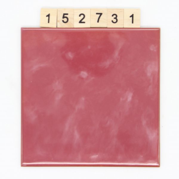 Ragno Farbe F/23 rot geflammt 15x15cm<!---152731--->