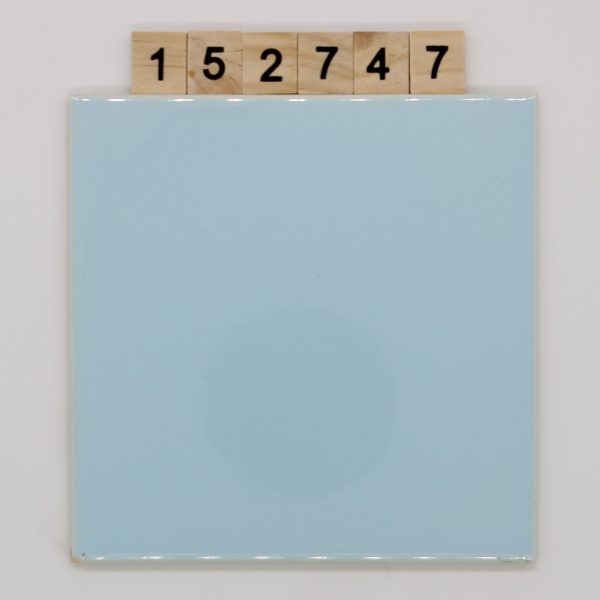 Servais Farbe hellblau 15x15cm<!---152747--->