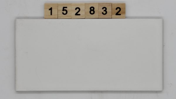 Kermos Artikel 294828 Farbe VF Nuance 7 weiß matt 9,6×19,6cm 10x20cm<!---152832--->