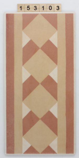 Impronta Artikel NO5RA Farbe ‚Tarella‘ Dekor 17,2×34,8cm<!---153103--->