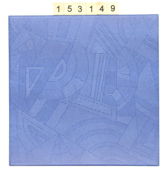 ProfiKeramik Artikel SB2506 Farbe 481A Azurblau 24,6×24,6cm 25x25cm<!---153149--->