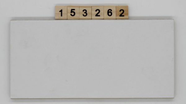 Blink Artikel W20800 Farbe weiß matt 11,6x24cm 12x24cm<!---153262--->