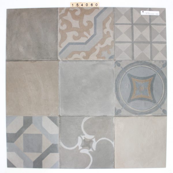 Ricchetti Artikel 0670376U Farbe Terr.Cemen.Fredda-Dekor 59,8×59,8cm 60x60cm<!---154060--->