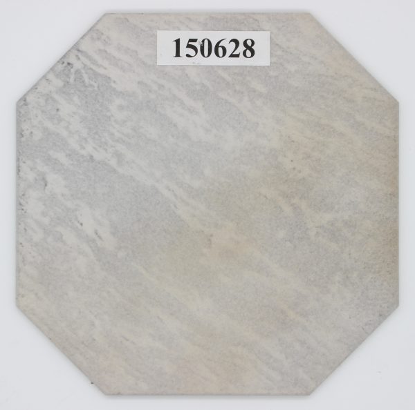 Monoimola Italy Art. AB1S Tono 115 Calibro 3 30x30cm Achteck grau creme marmoriert<!---150628--->