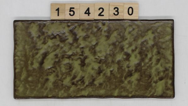 Gail Artikel 9464 Farbe grün/braun marmoriert gewellt 9,6×19,6cm 10x20cm<!---154230--->