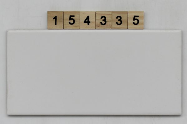 V&B Villeroy und Boch Artikel 3215 Farbe UT01 Nuance 45B weiß matt 9,6×19,6cm 10x20cm<!---154335--->