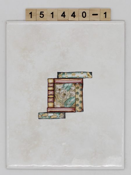 Campo Galliano Dekor Blumen 20x25cm Zaffino weiß grau Farbe P“<!---151440-1--->