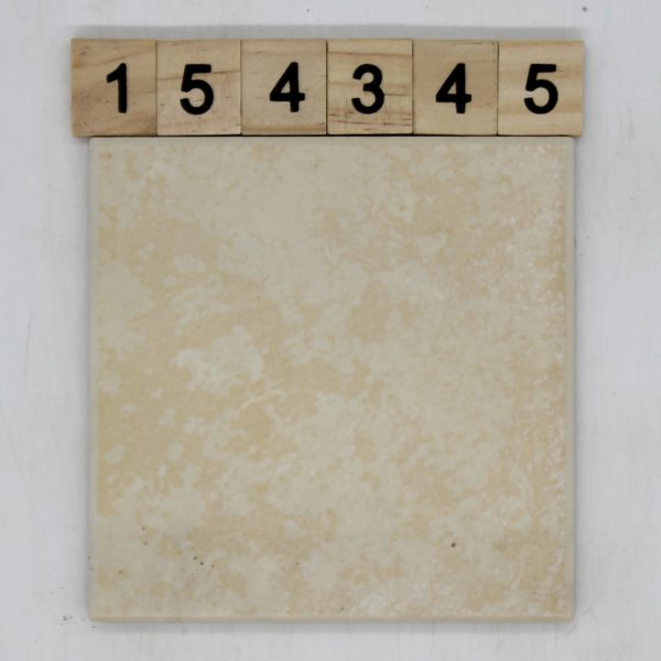 Jasba Mosaik Artikel 9711H Chiara Farbe beige marmoriert 10,2×10,2cm 10x10cm<!---154345--->