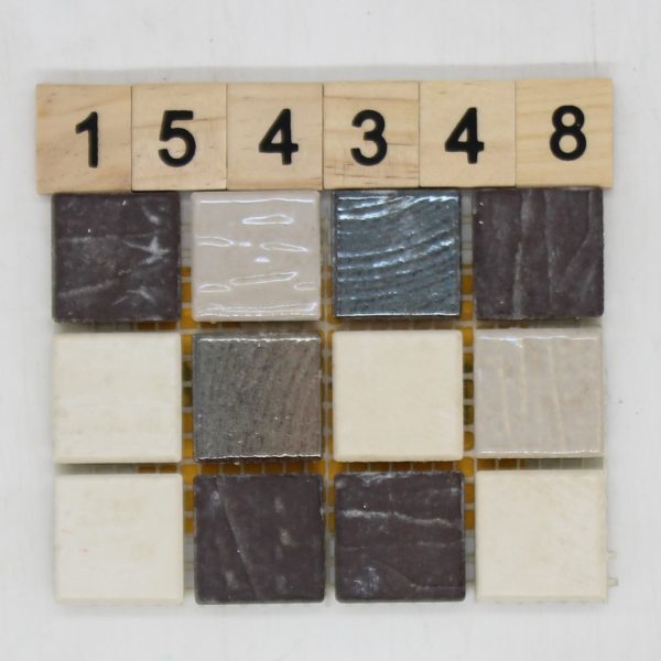 Jasba Mosaik Artikel 8371 Farbe Natural Glamour Mix 2,5×2,5cm<!---154348--->